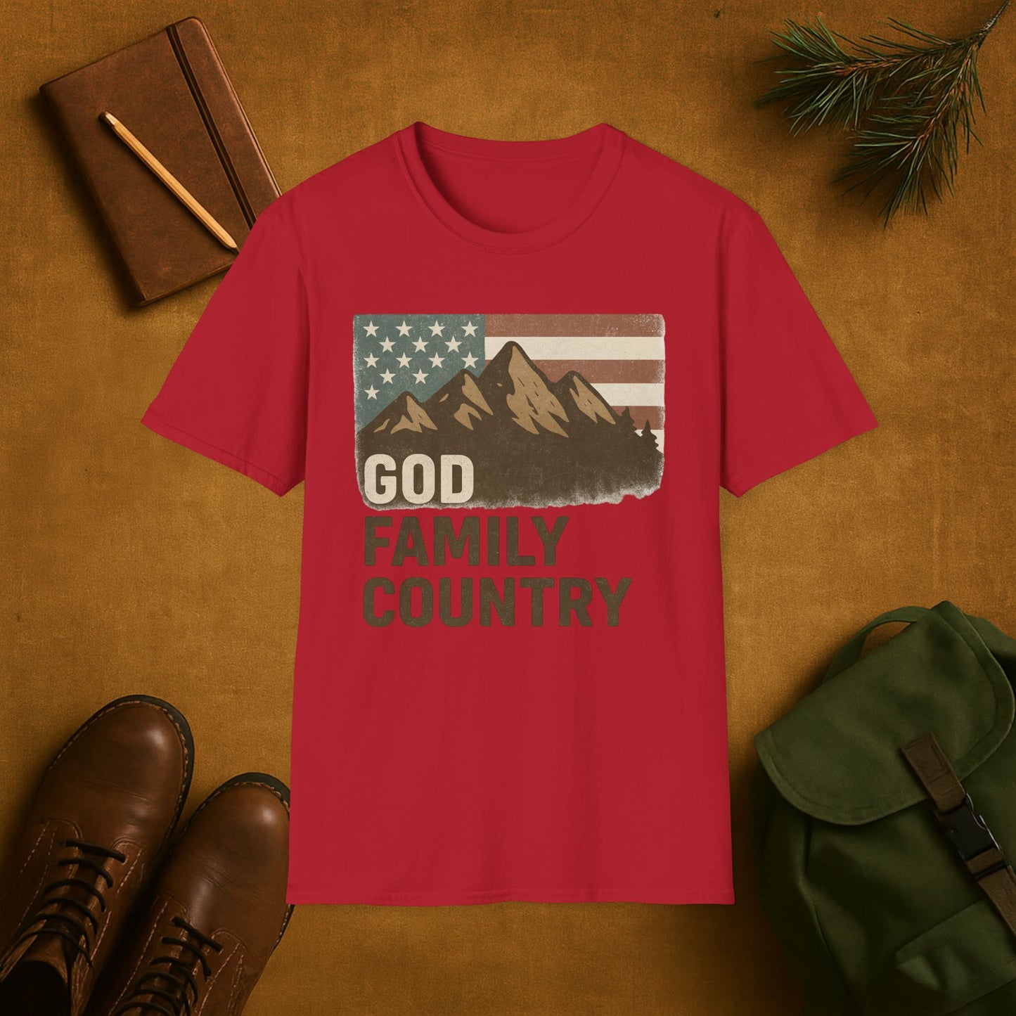God Family Country T-Shirt