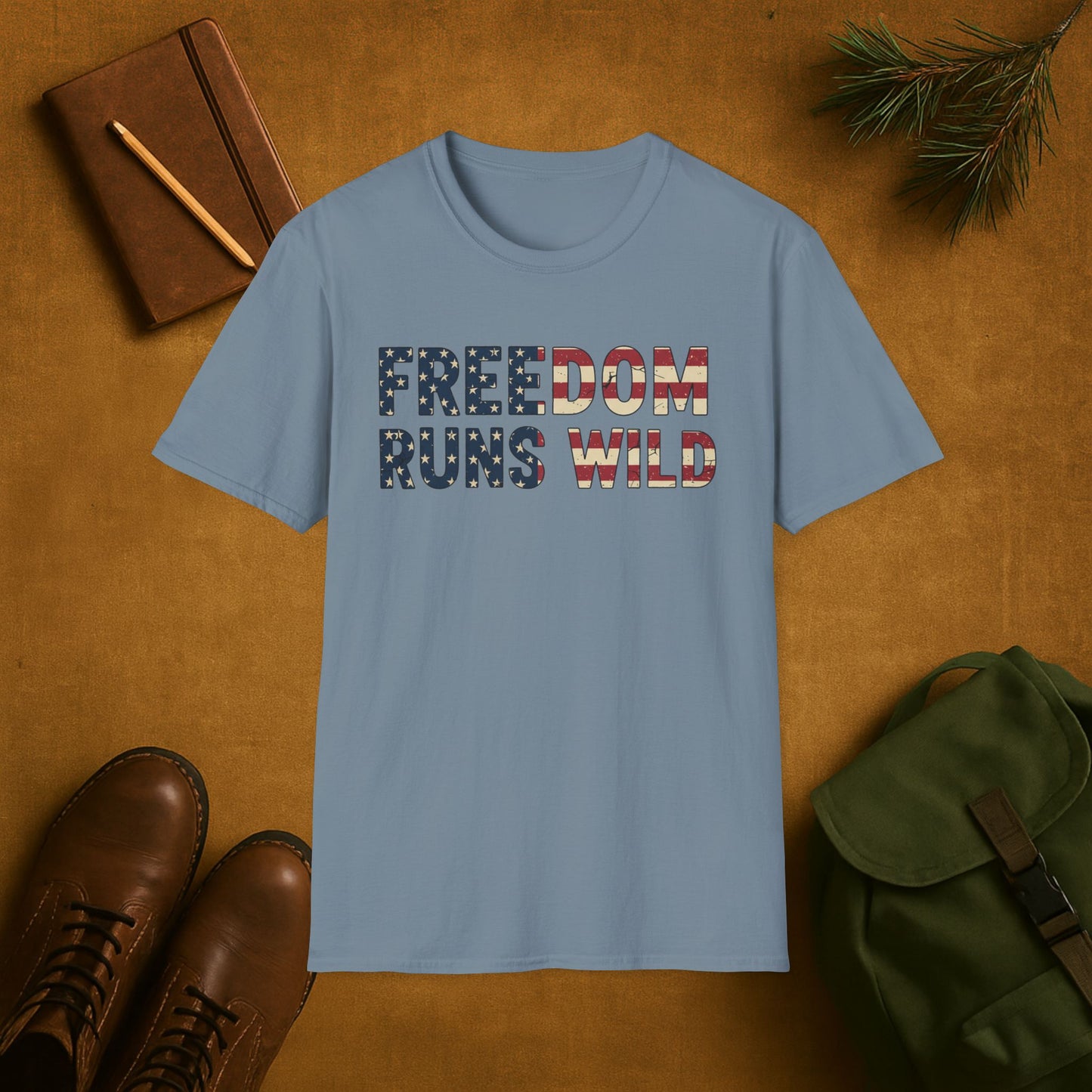 Freedom Runs Wild T-Shirt