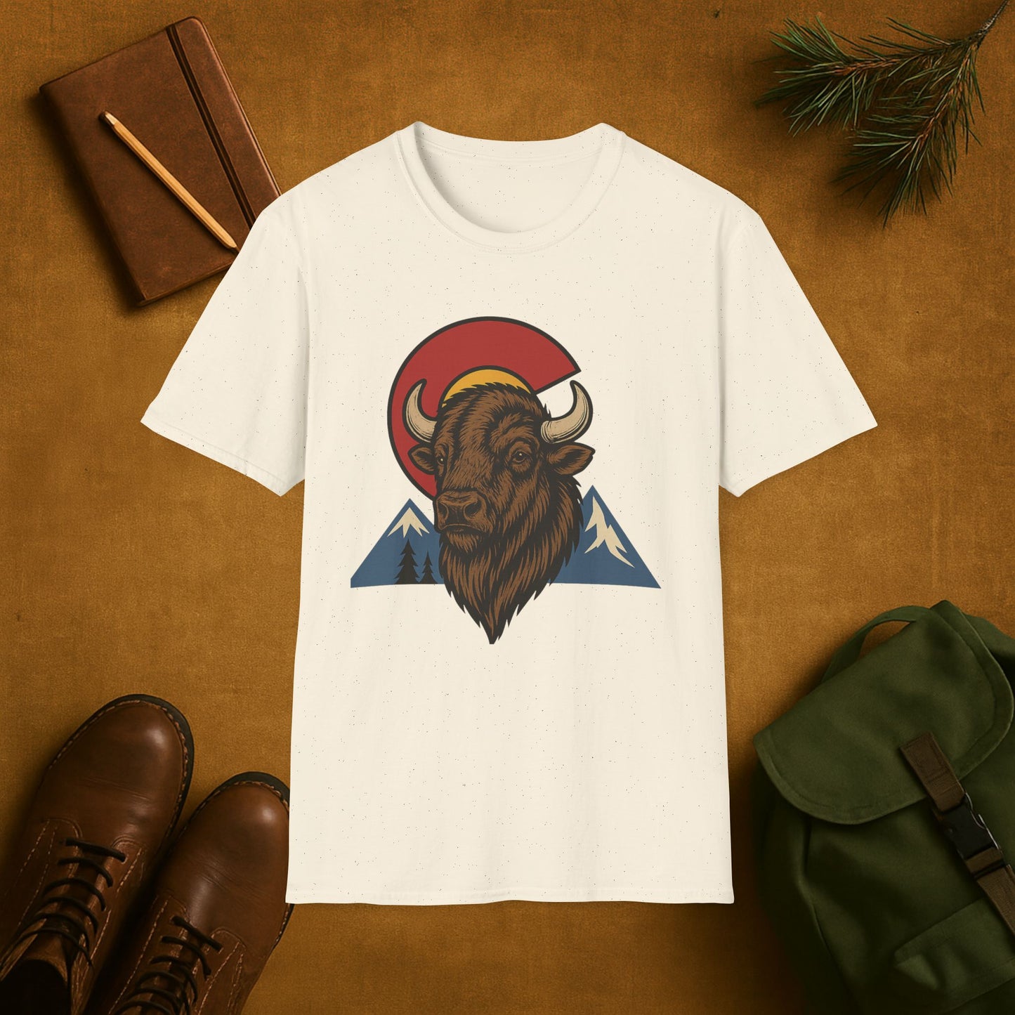 Colorado Wilderness Bison T-shirt