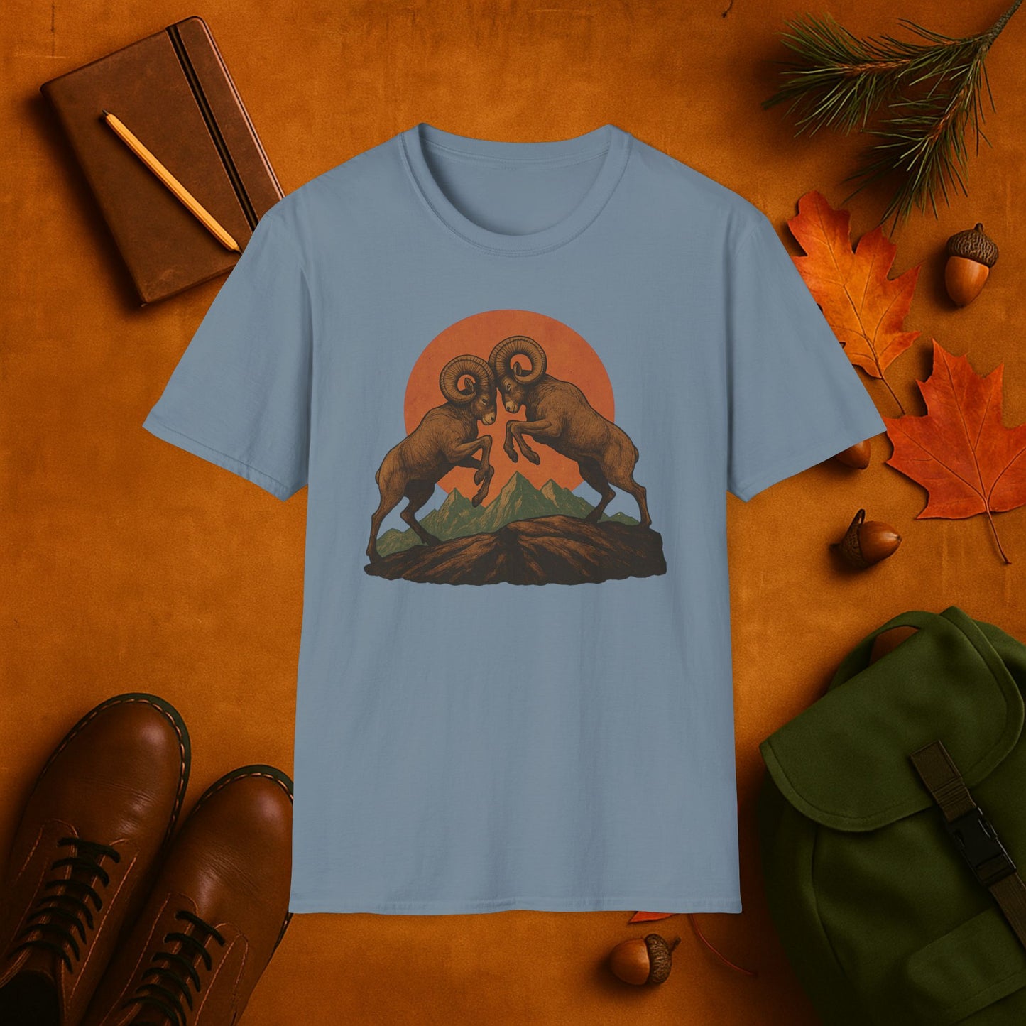 Rams Locked Harvest Moon T-Shirt