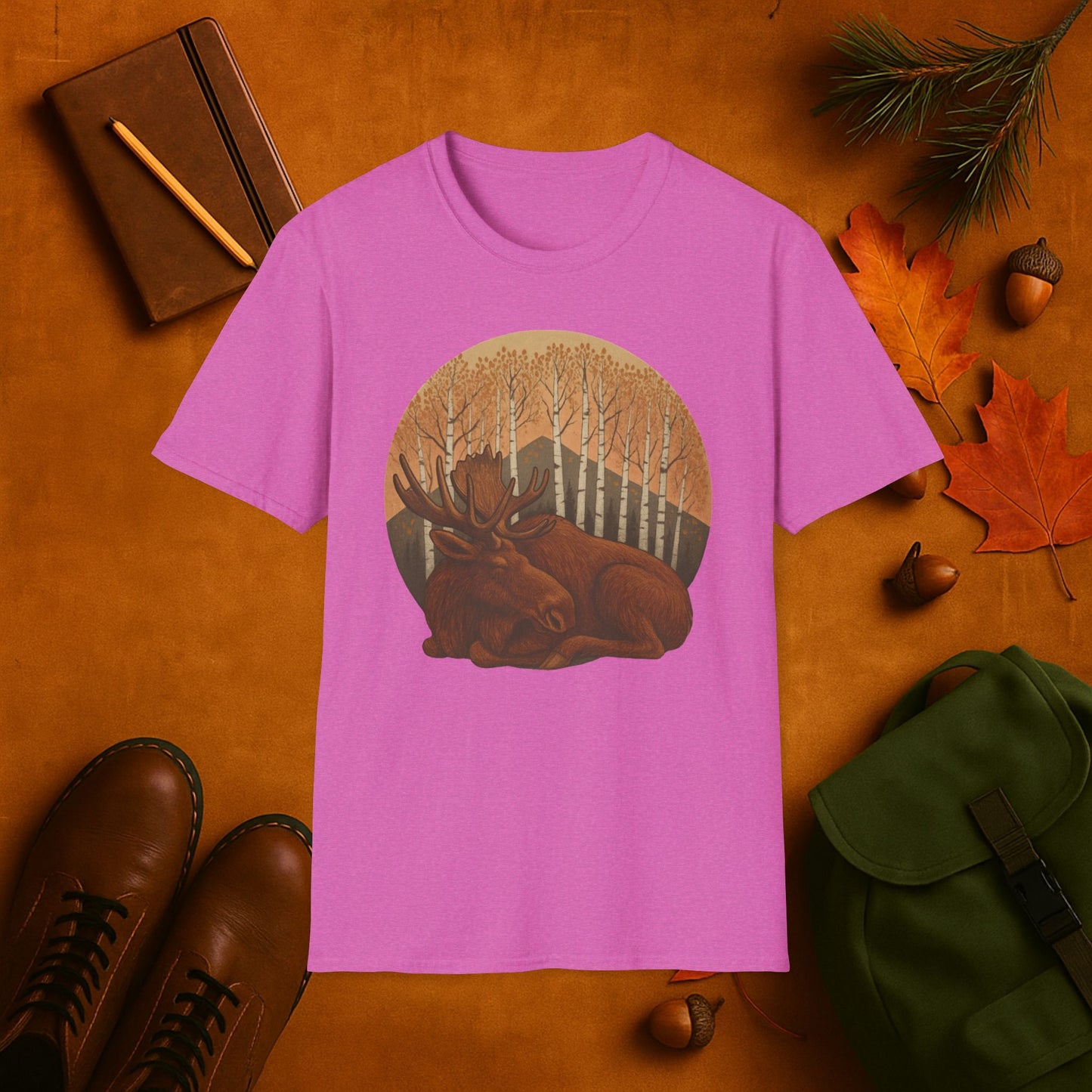 Sleepy Moose Fall Aspens T-Shirt