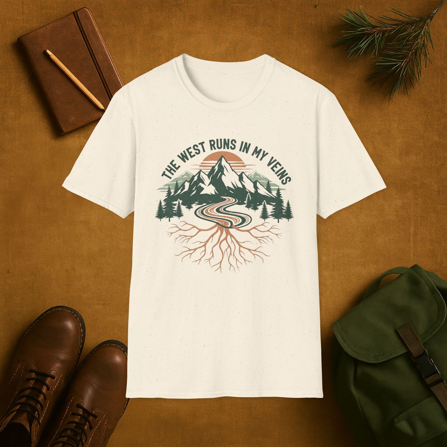 The West Runs in My Veins T-Shirt