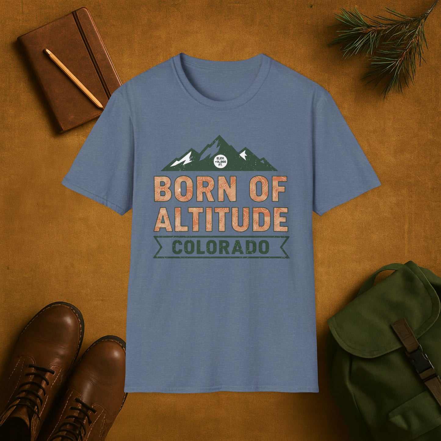 Born of Altitude Colorado T-Shirt