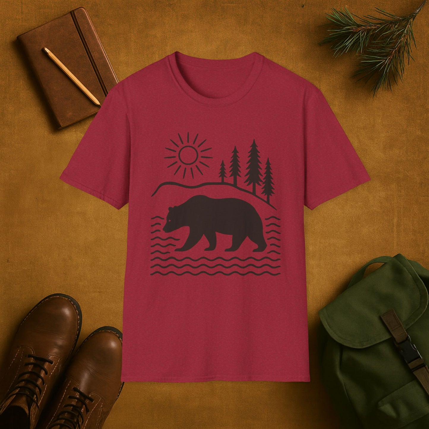 Bear Wildlines T-Shirt