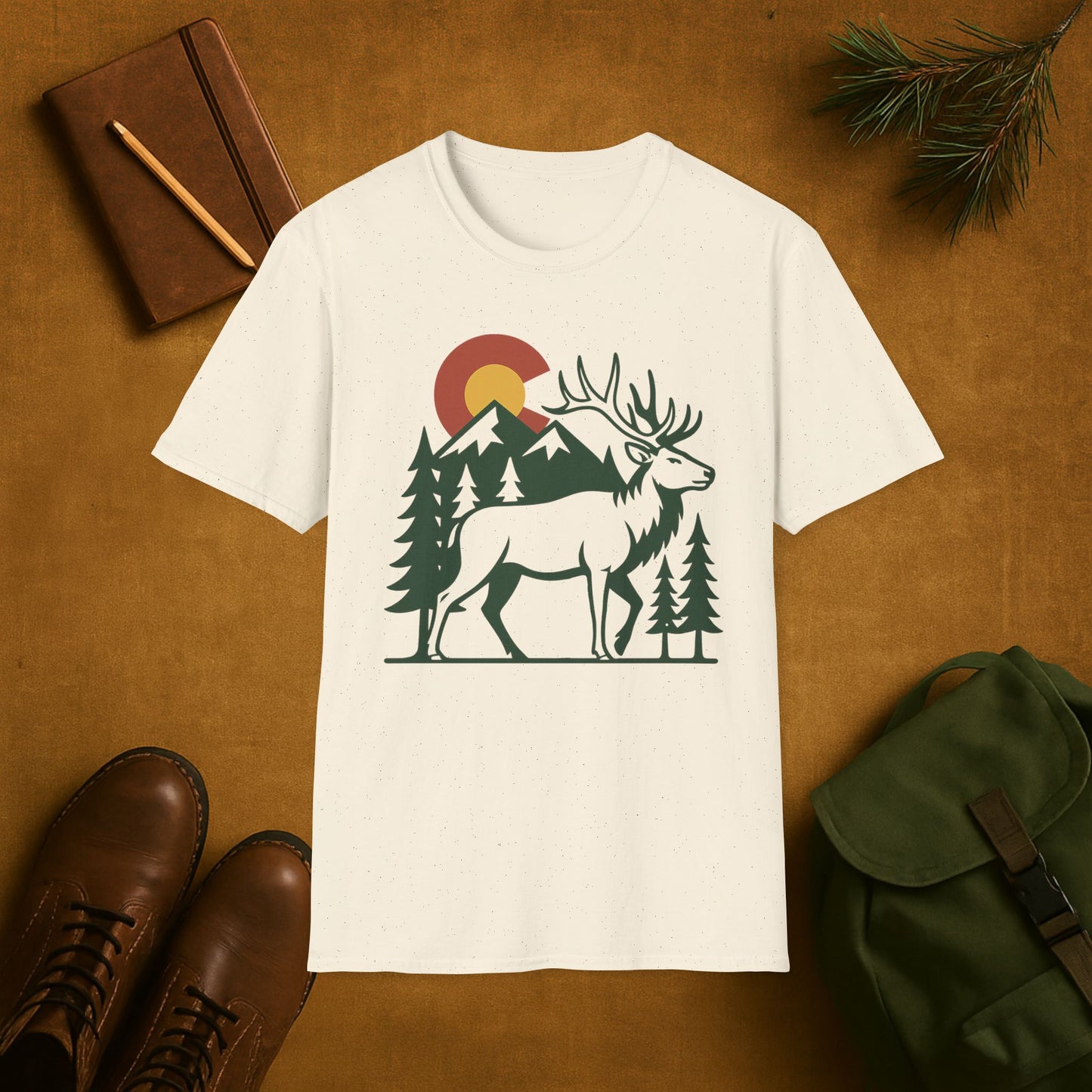 Colorado Forest Elk T-shirt
