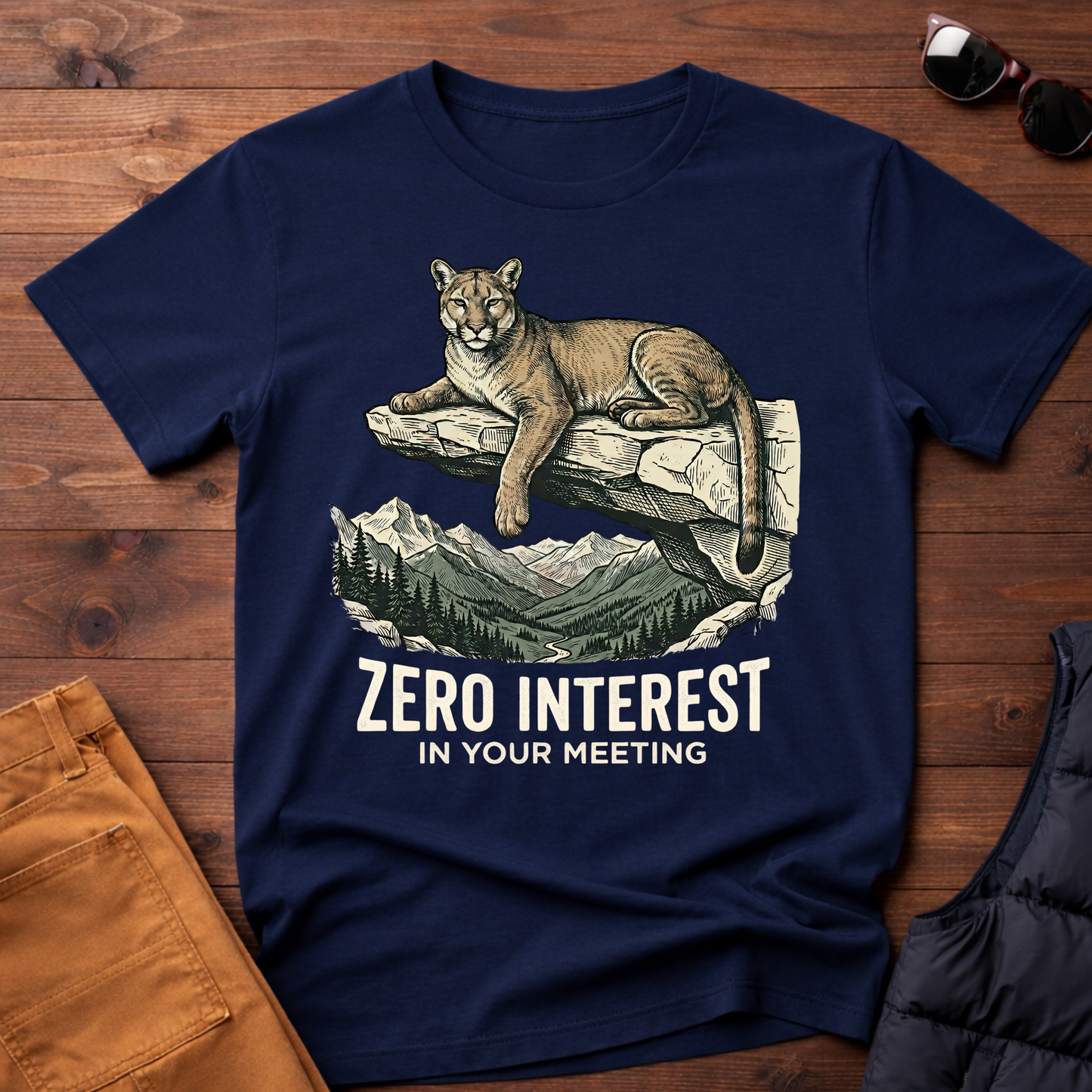 Zero Interest In Your Meeting T-Shirt