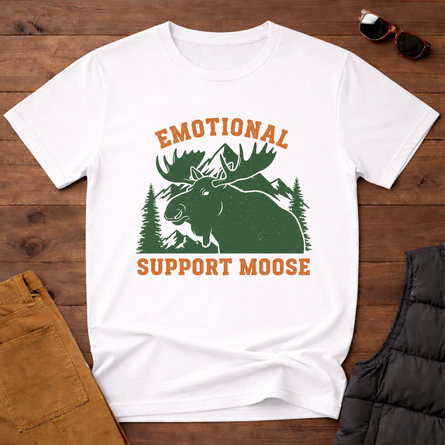 Emotional Support Moose T-Shirt