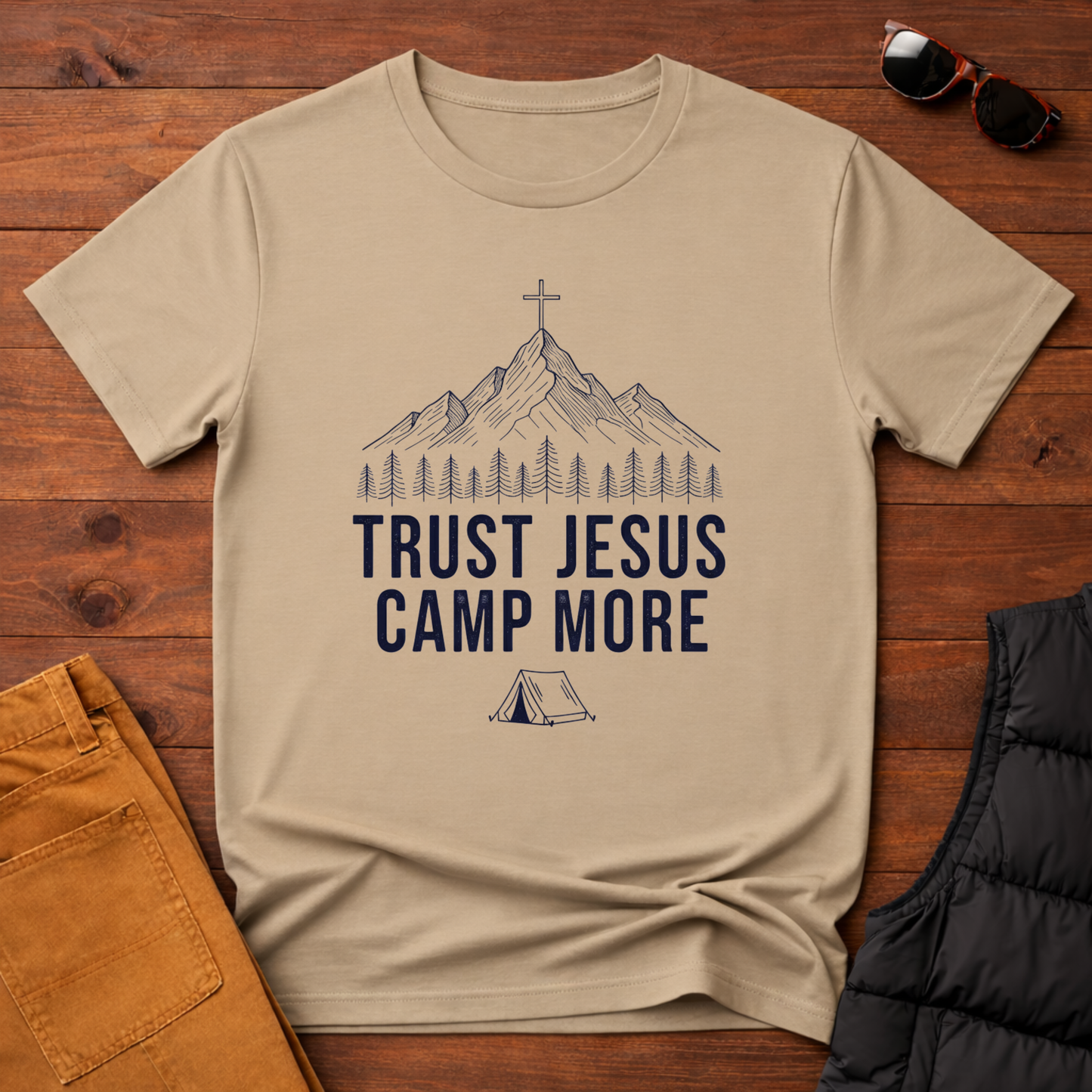 Trust Jesus Camp More T-Shirt