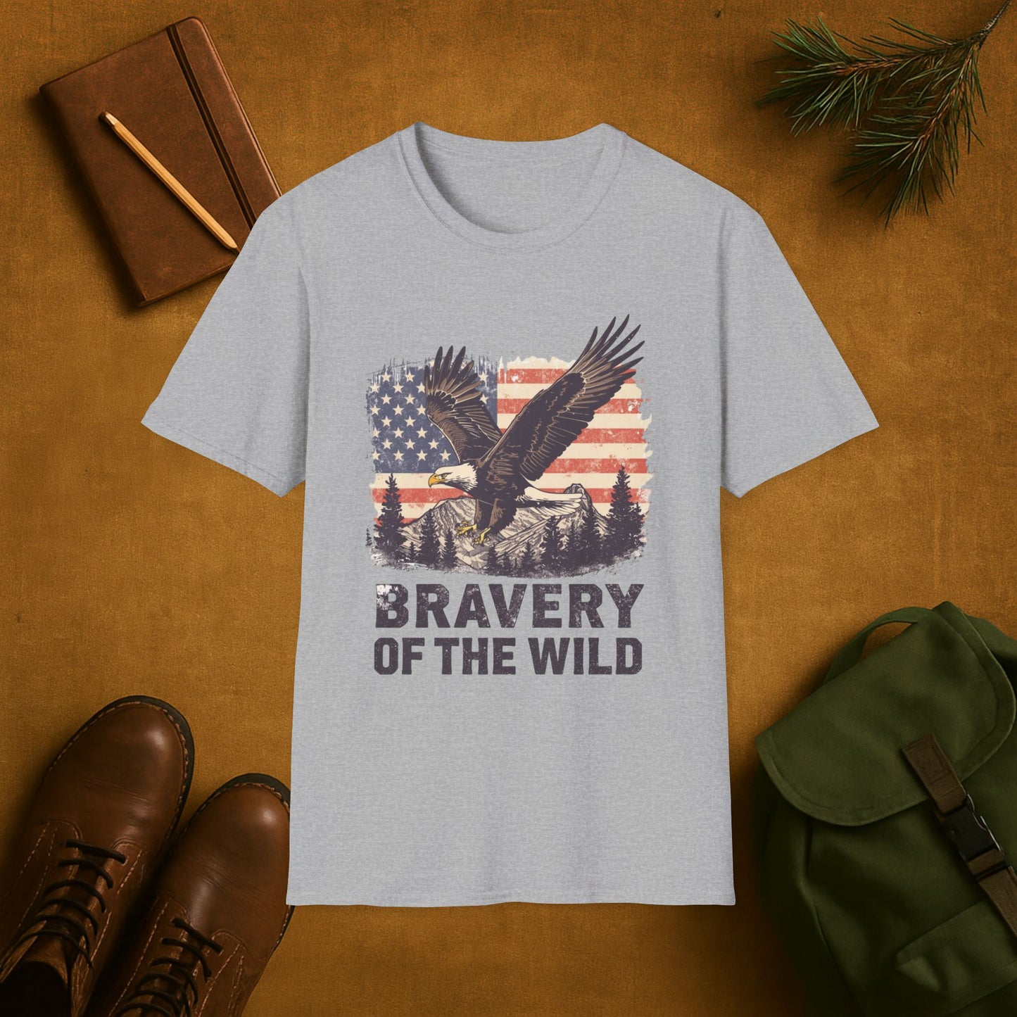 Eagle Bravery of the Wild T-Shirt