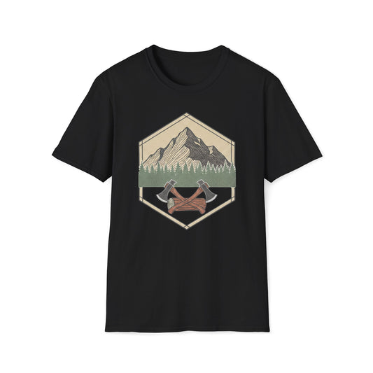 Mountain Logging Axe T-Shirt