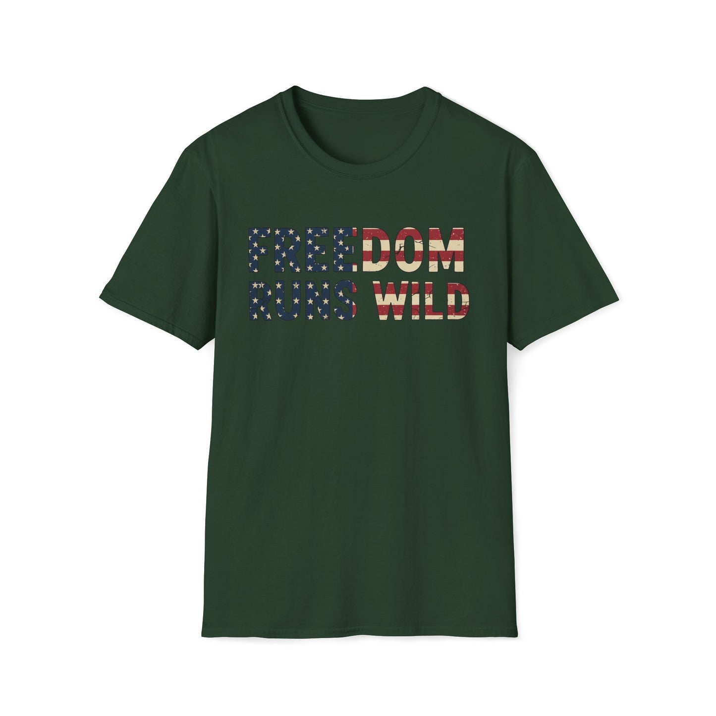 Freedom Runs Wild T-Shirt