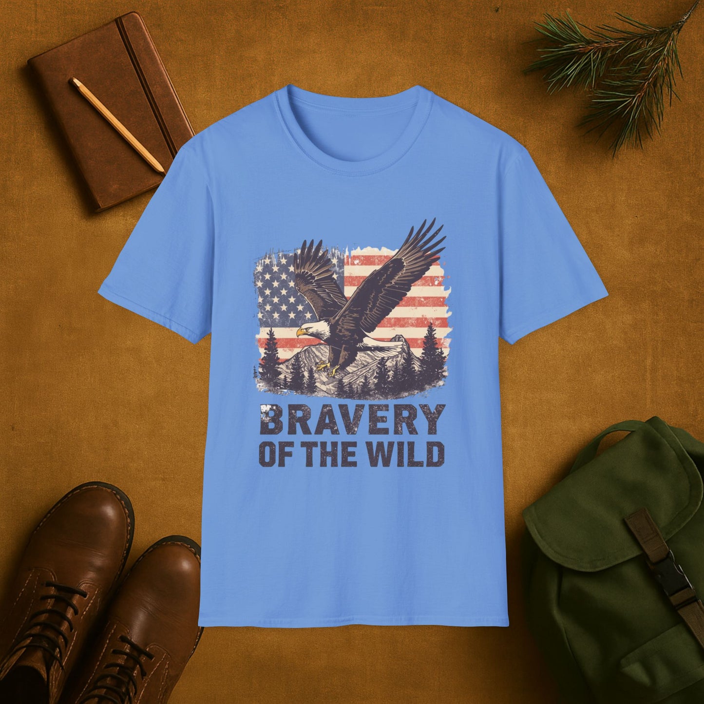 Eagle Bravery of the Wild T-Shirt