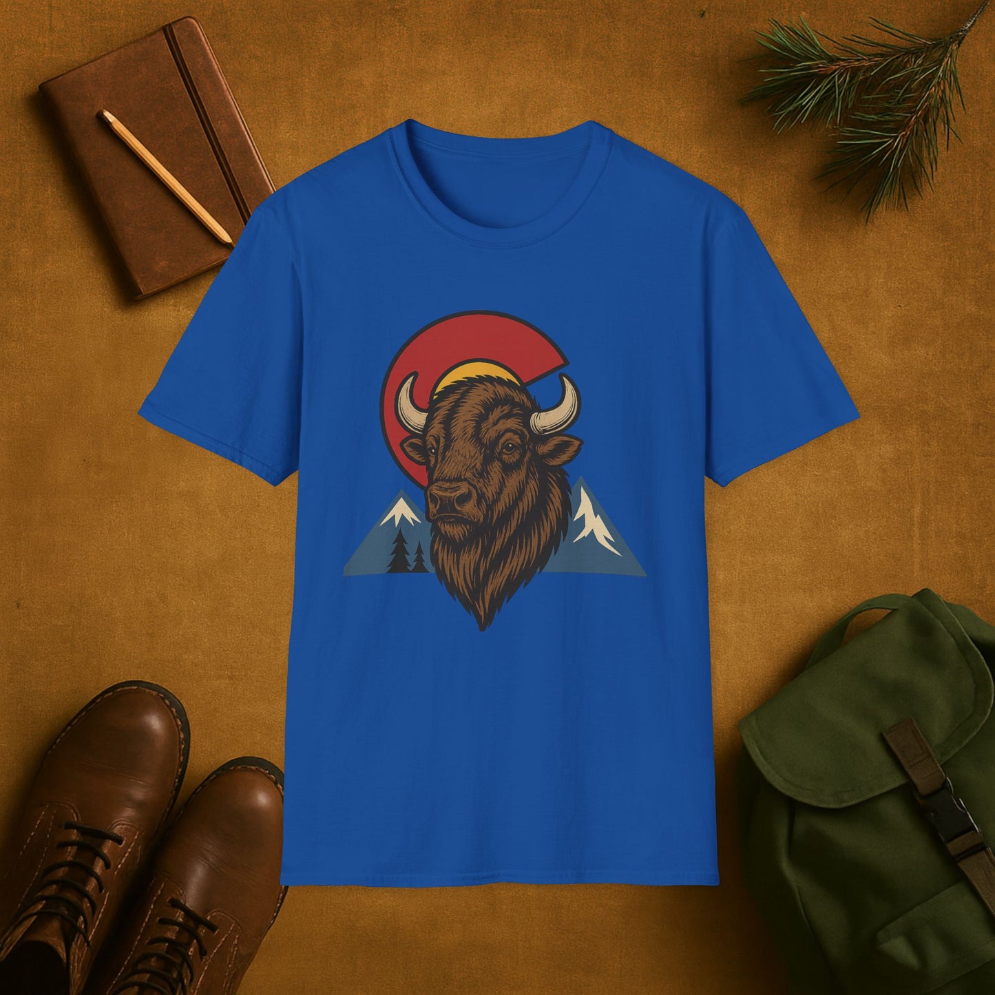 Colorado Wilderness Bison T-shirt