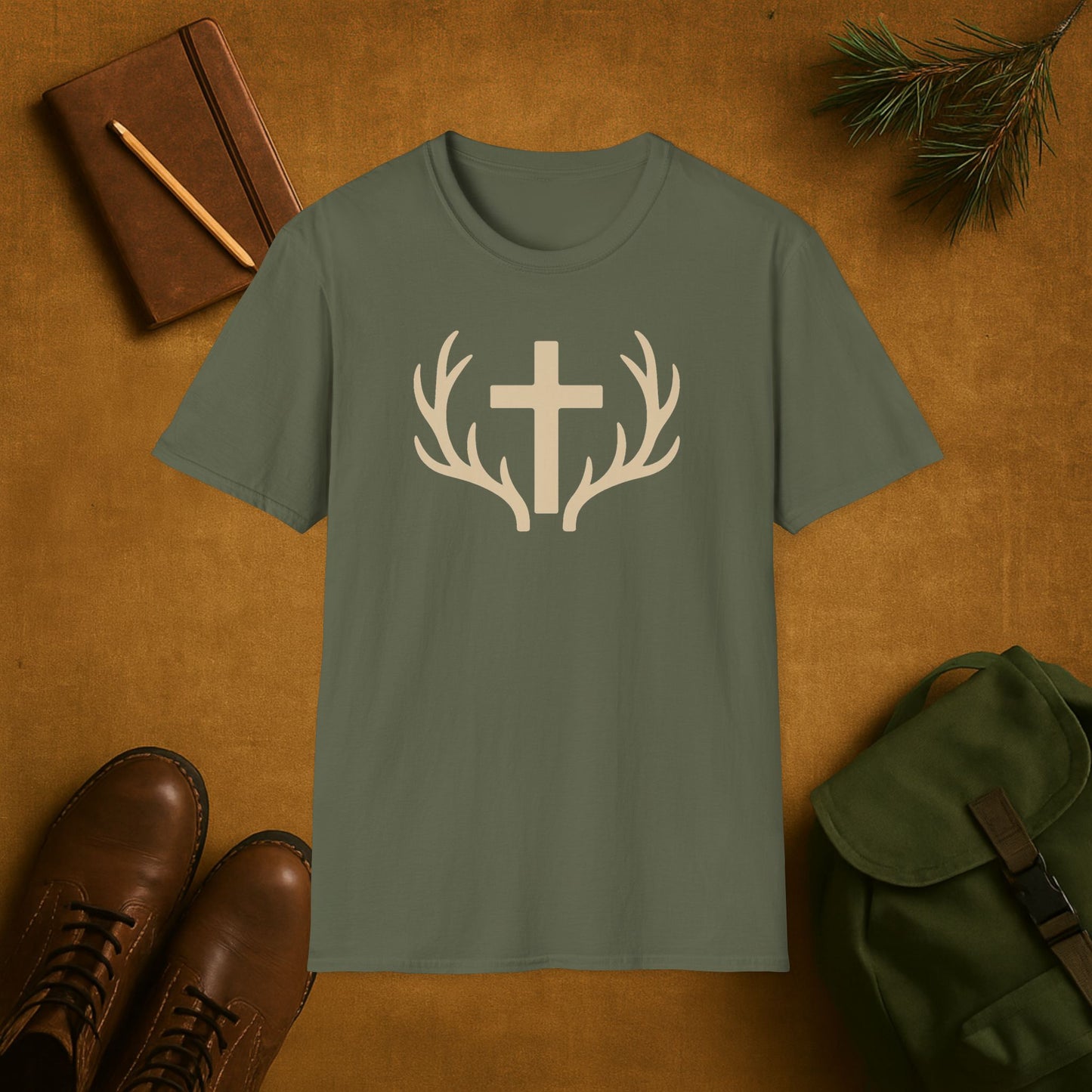 Faith and Antlers T-Shirt