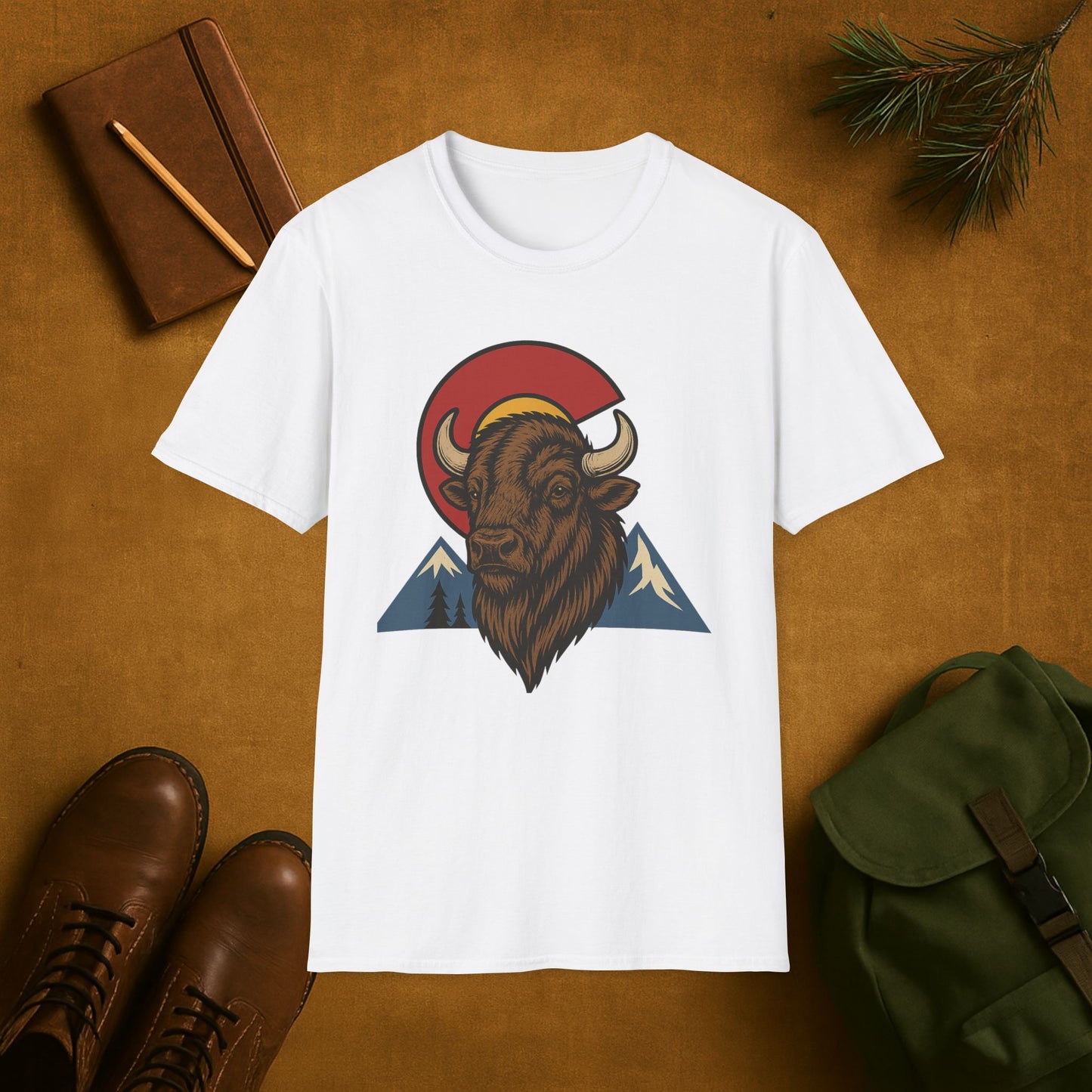 Colorado Wilderness Bison T-shirt