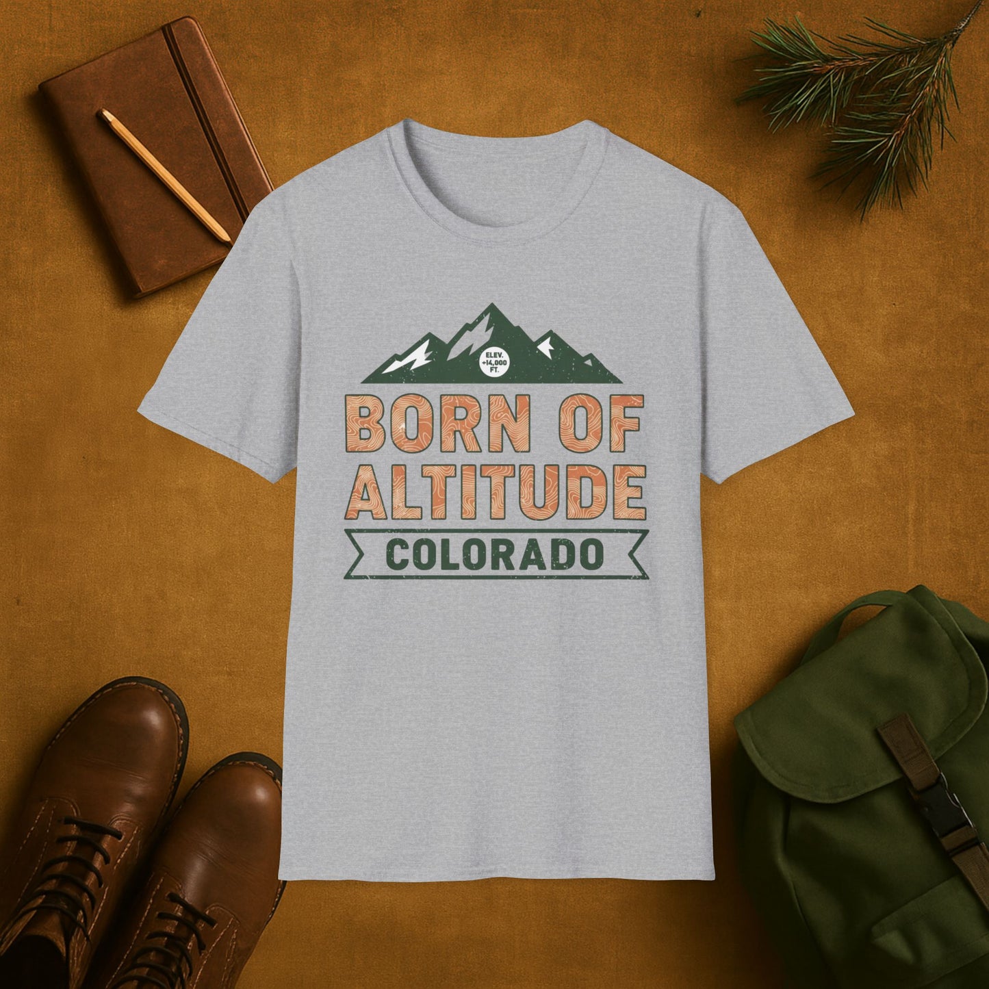 Born of Altitude Colorado T-Shirt