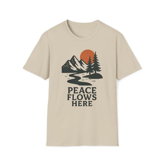 Peace Flows Here T-Shirt