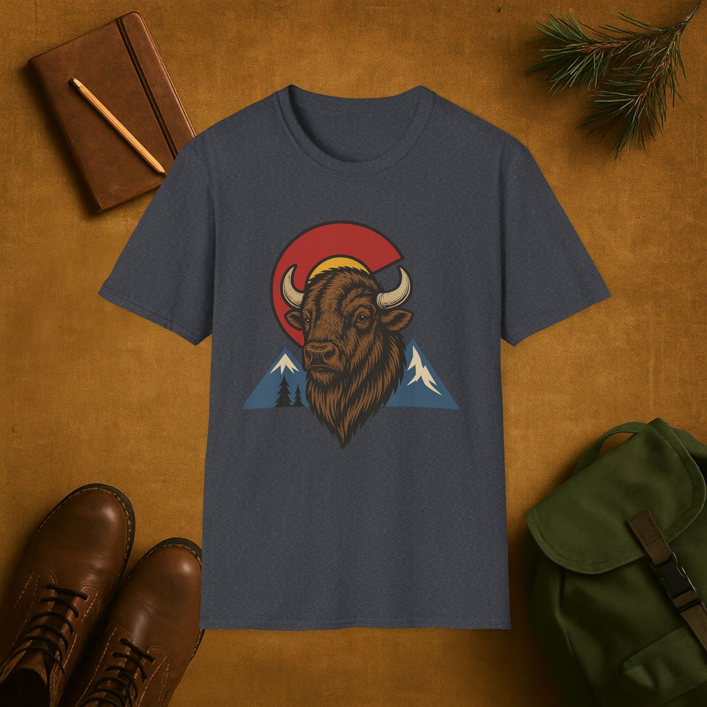 Colorado Wilderness Bison T-shirt