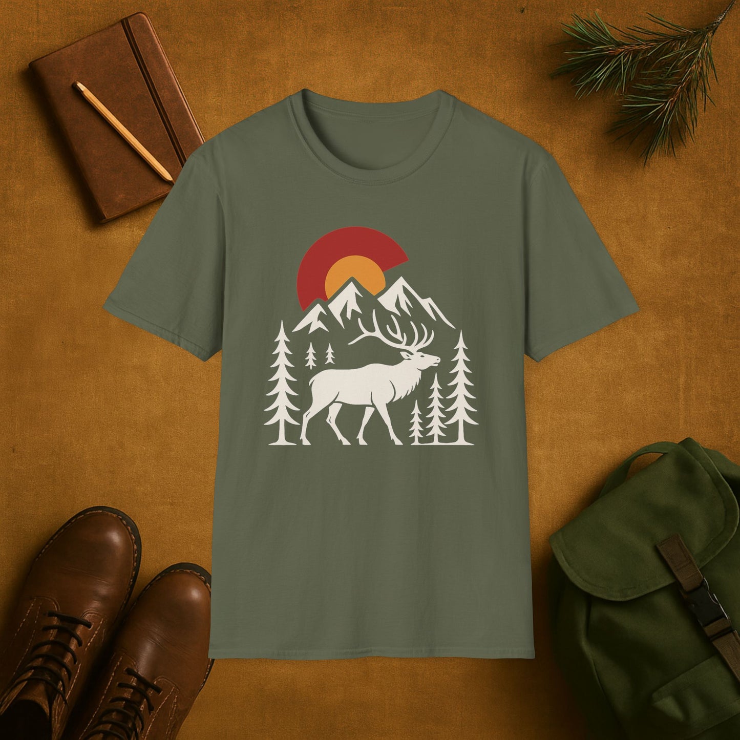 Colorado Forest Elk T-shirt