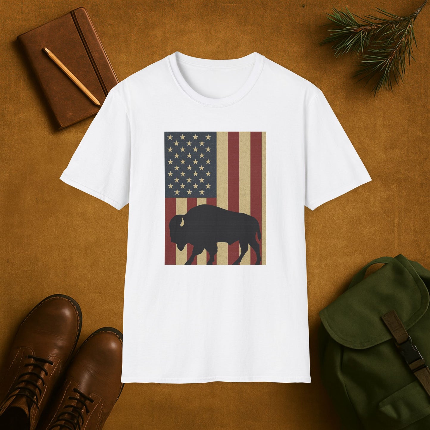 Old Glory Buffalo T-Shirt