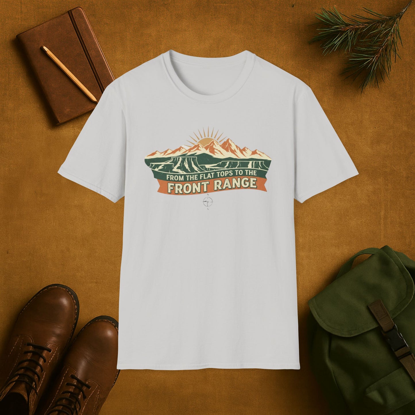 From the Flat Tops to the Front Range T-Shirt