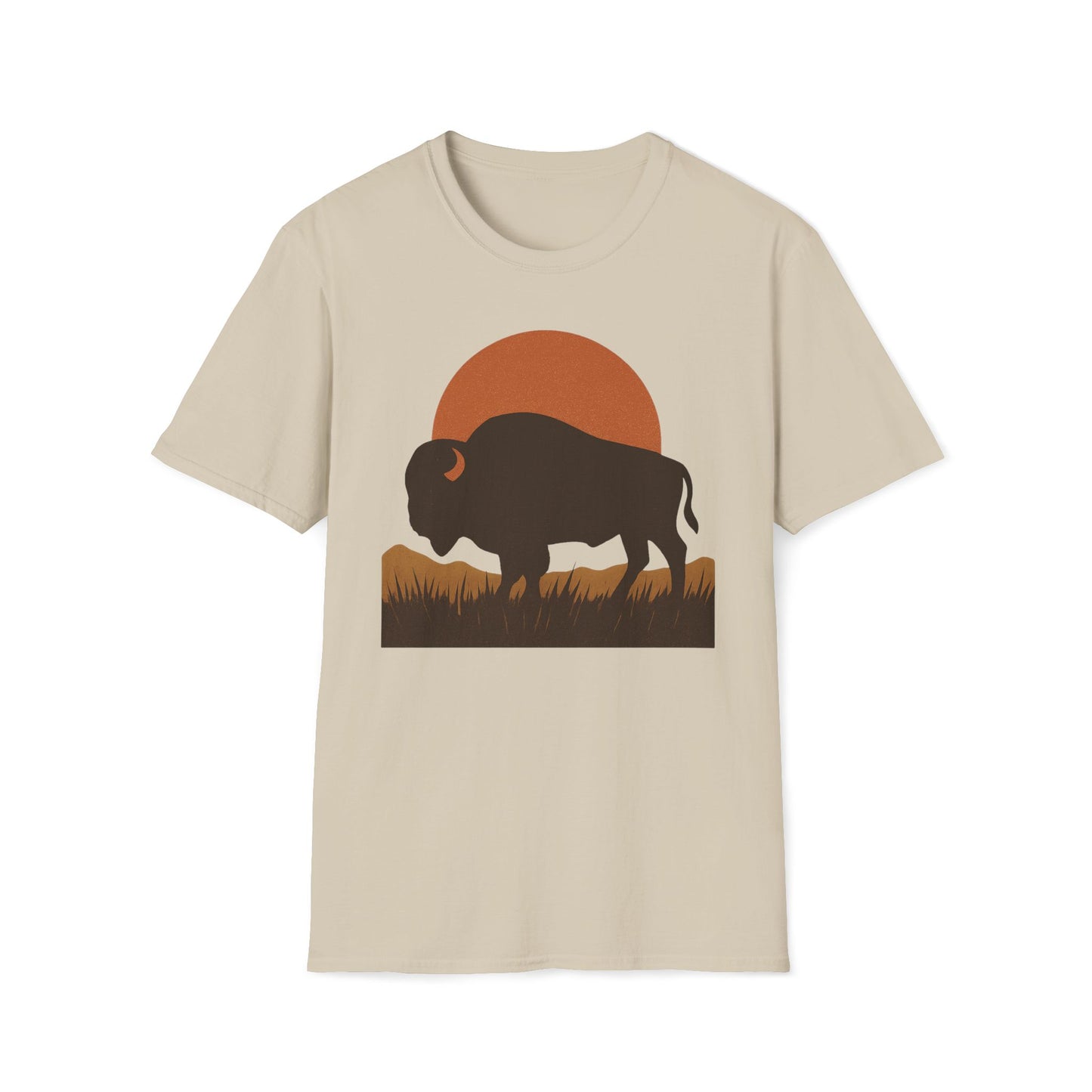 Buffalo Harvest Moon T-Shirt