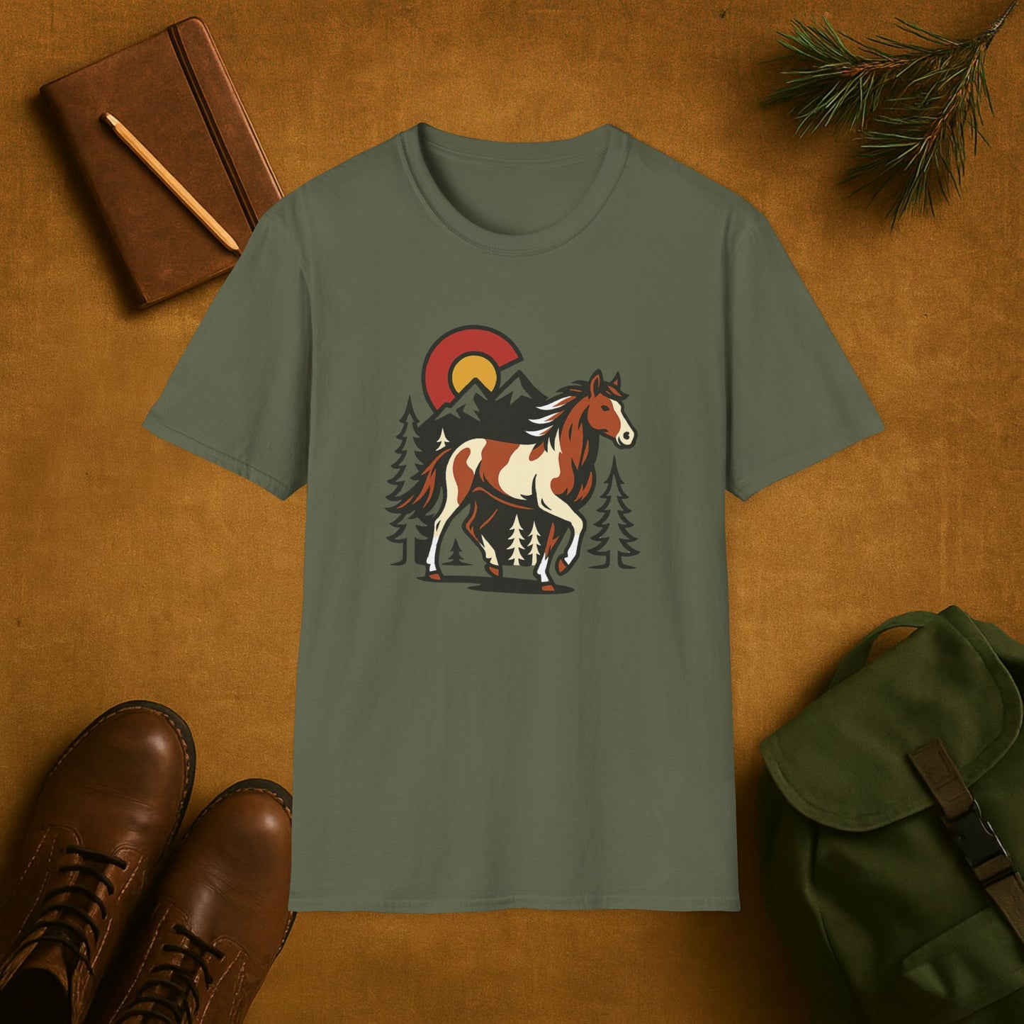 Colorado Wilderness Mustang T-shirt
