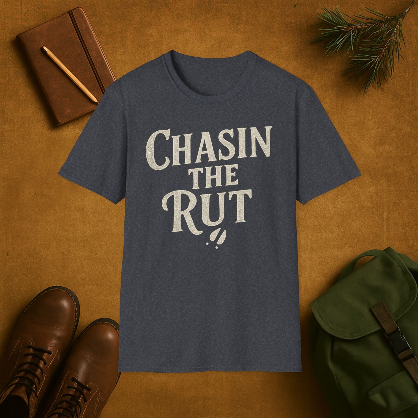 Chasin the Rut Deer Track Hunting T-Shirt