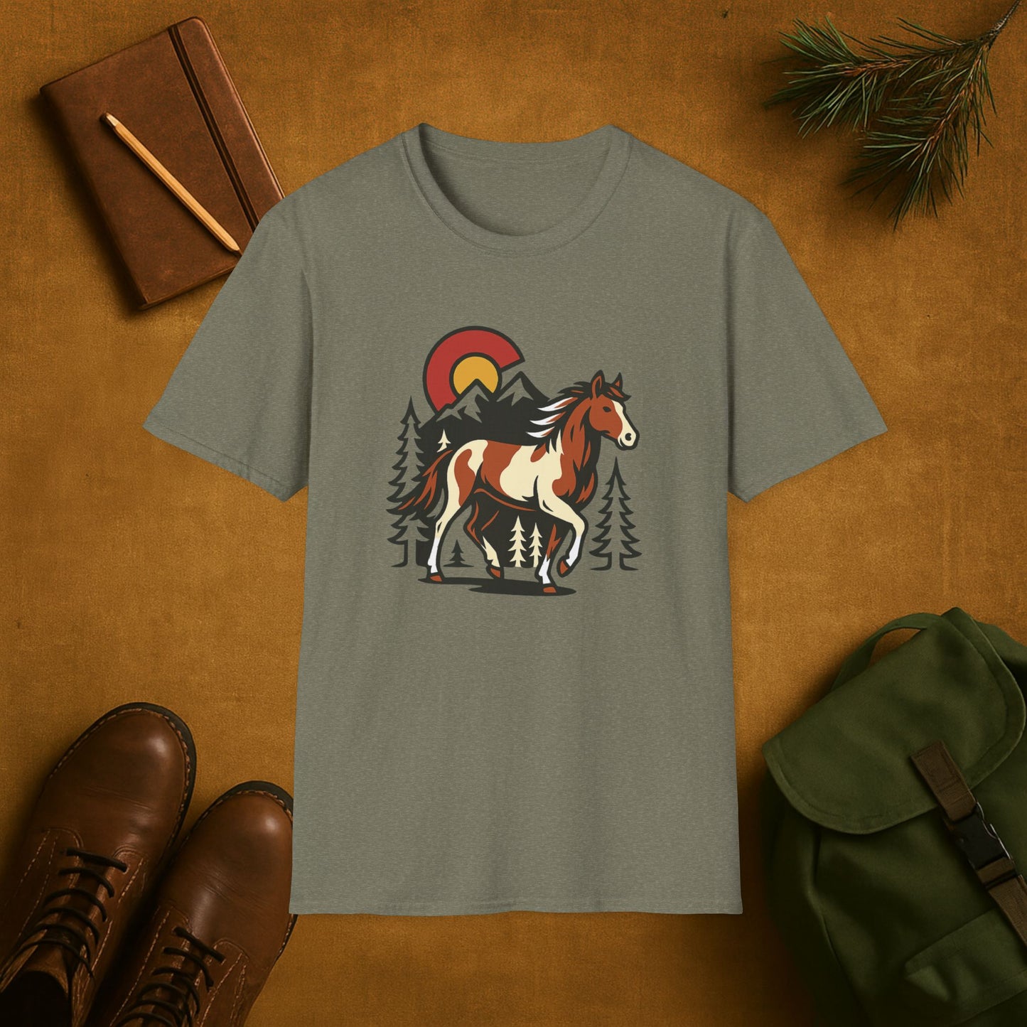 Colorado Wilderness Mustang T-shirt