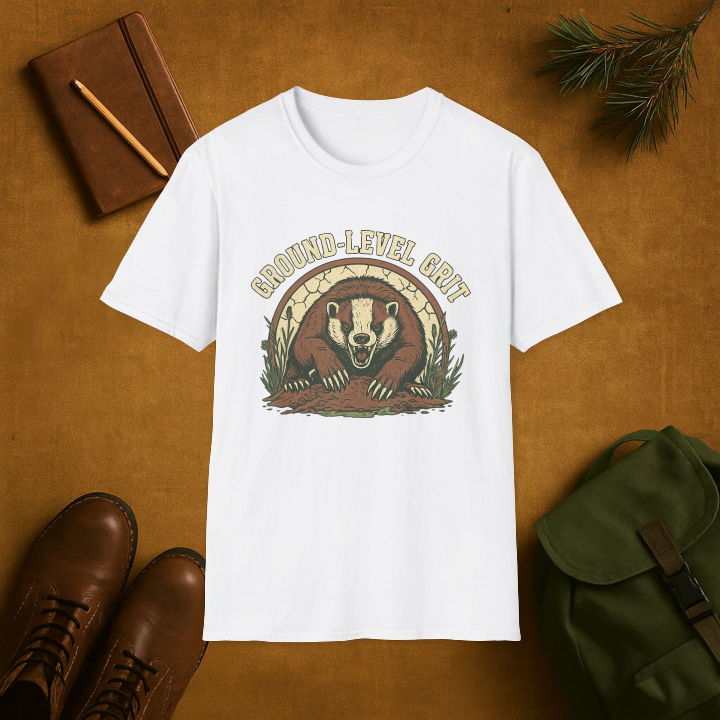 Ground Level Grit Badger T-Shirt