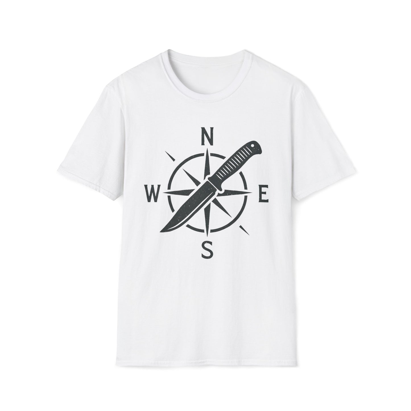 Compass and Knife Survival T-Shirt