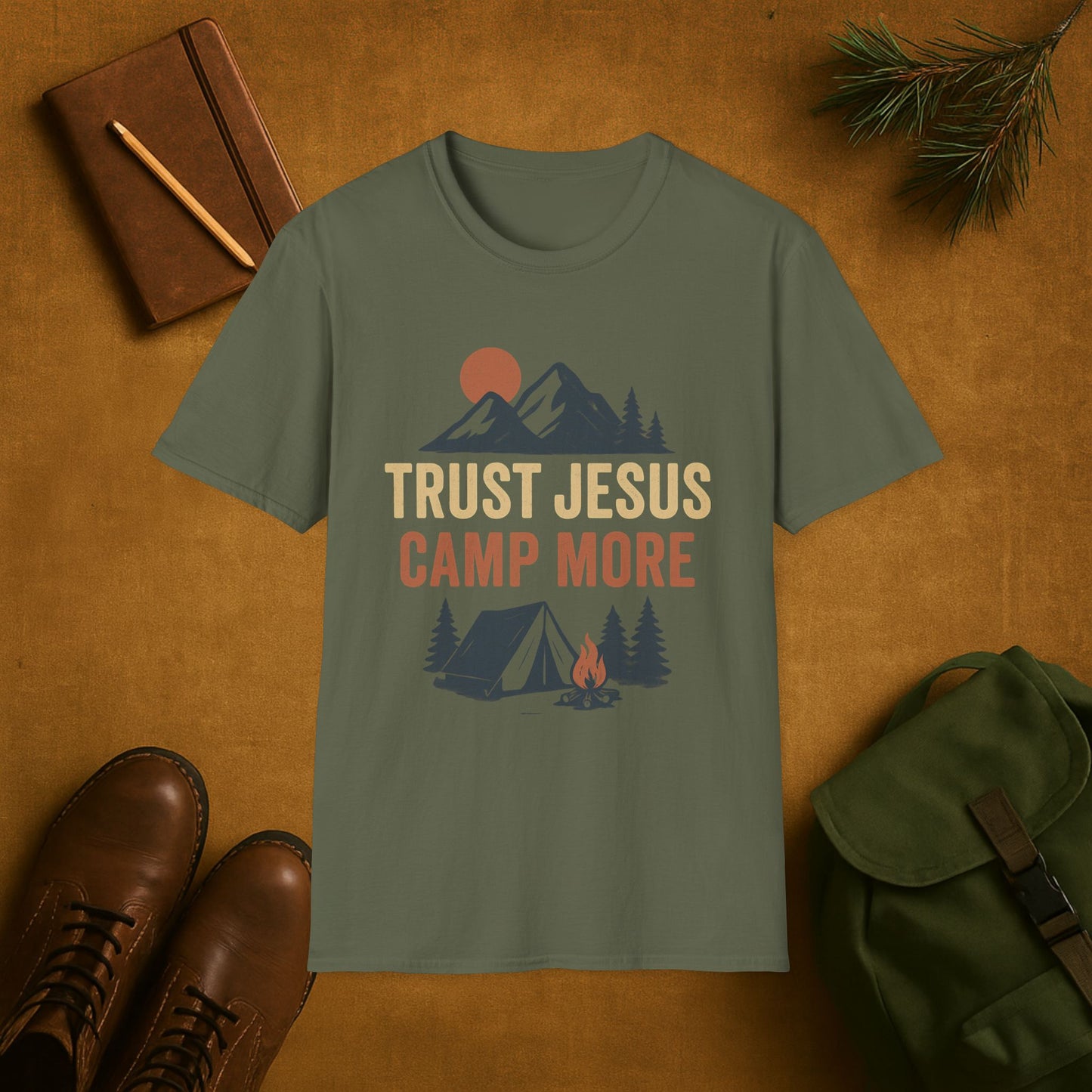Trust Jesus Camp More T-Shirt