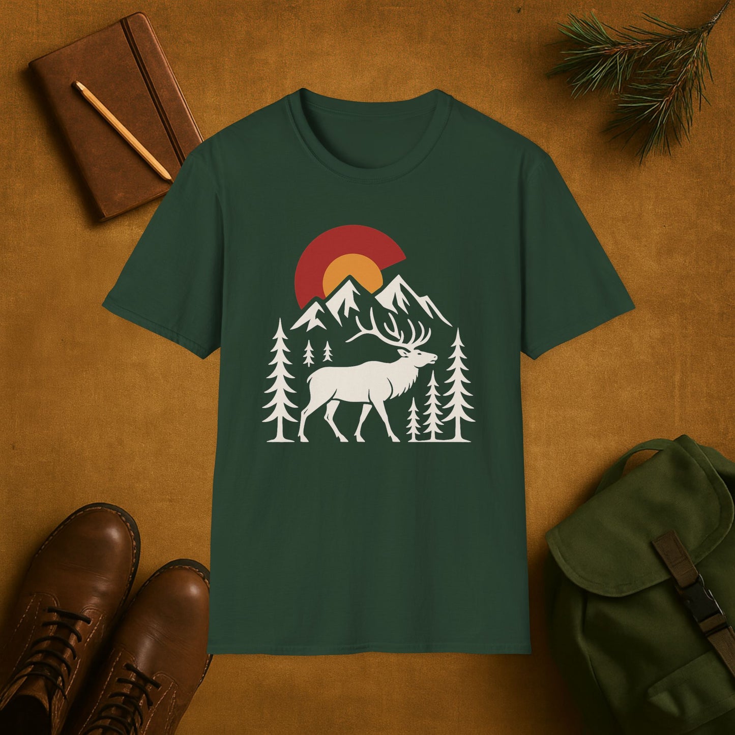 Colorado Forest Elk T-shirt