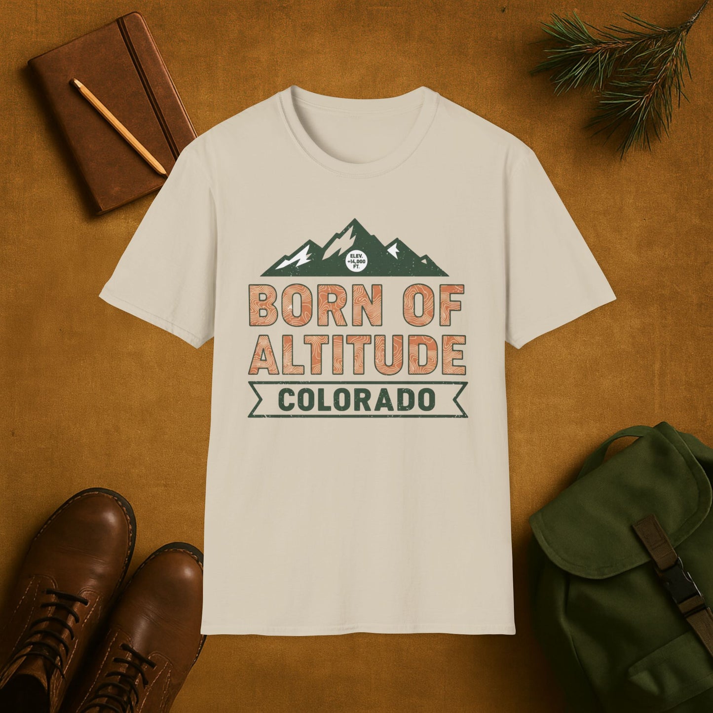 Born of Altitude Colorado T-Shirt