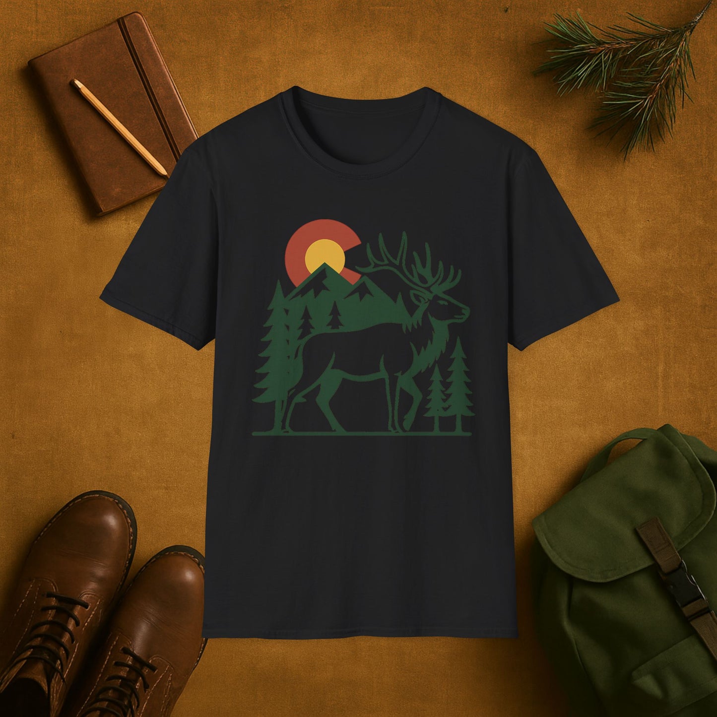 Colorado Forest Elk T-shirt