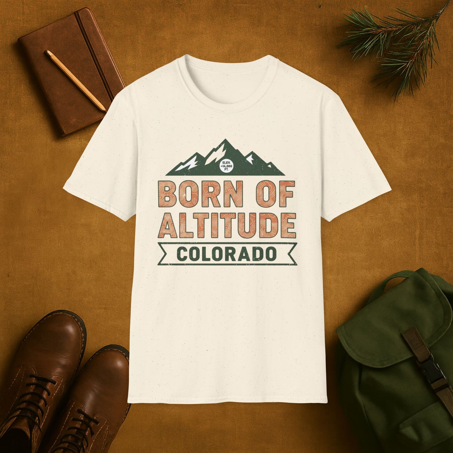 Born of Altitude Colorado T-Shirt