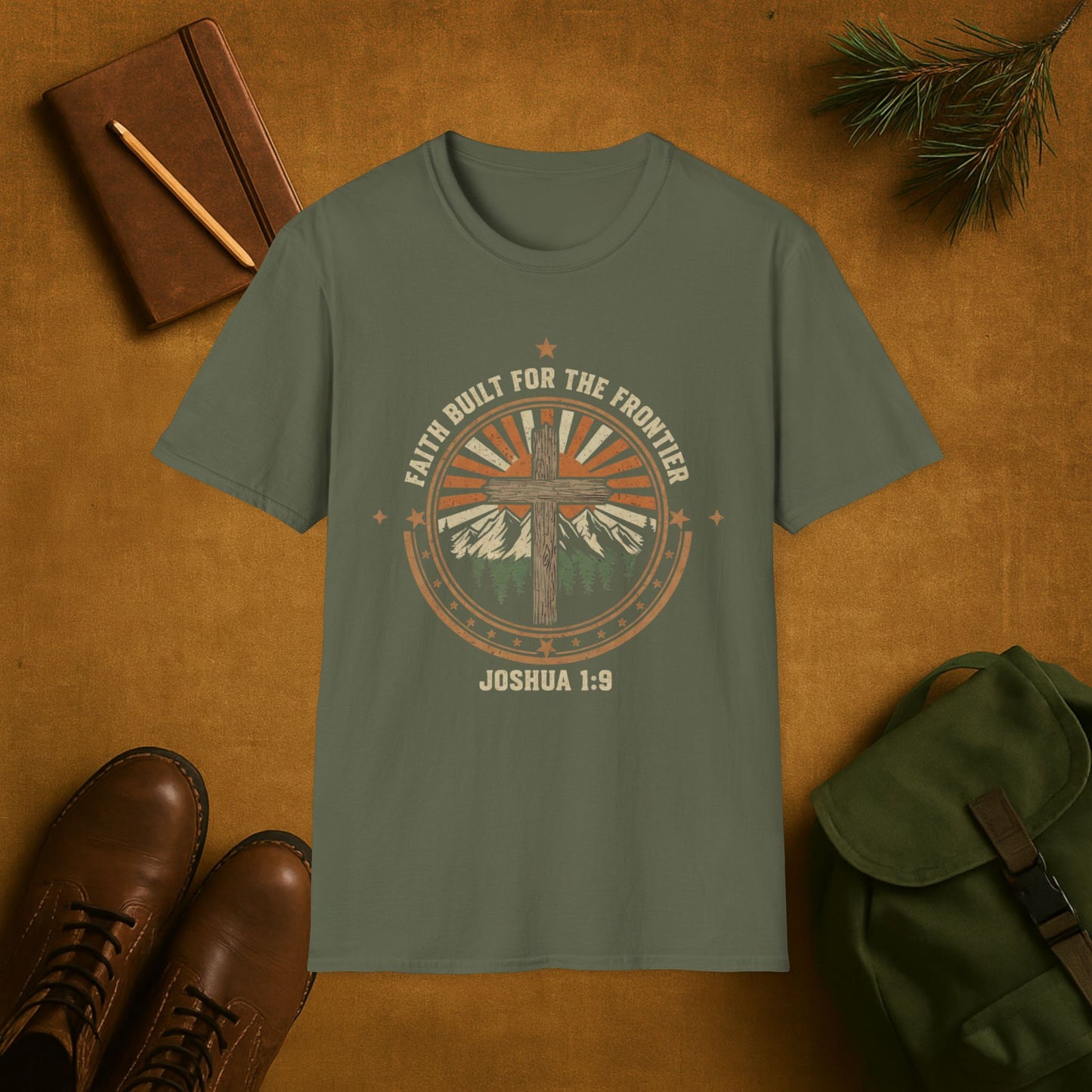 Faith Built For The Frontier T-Shirt