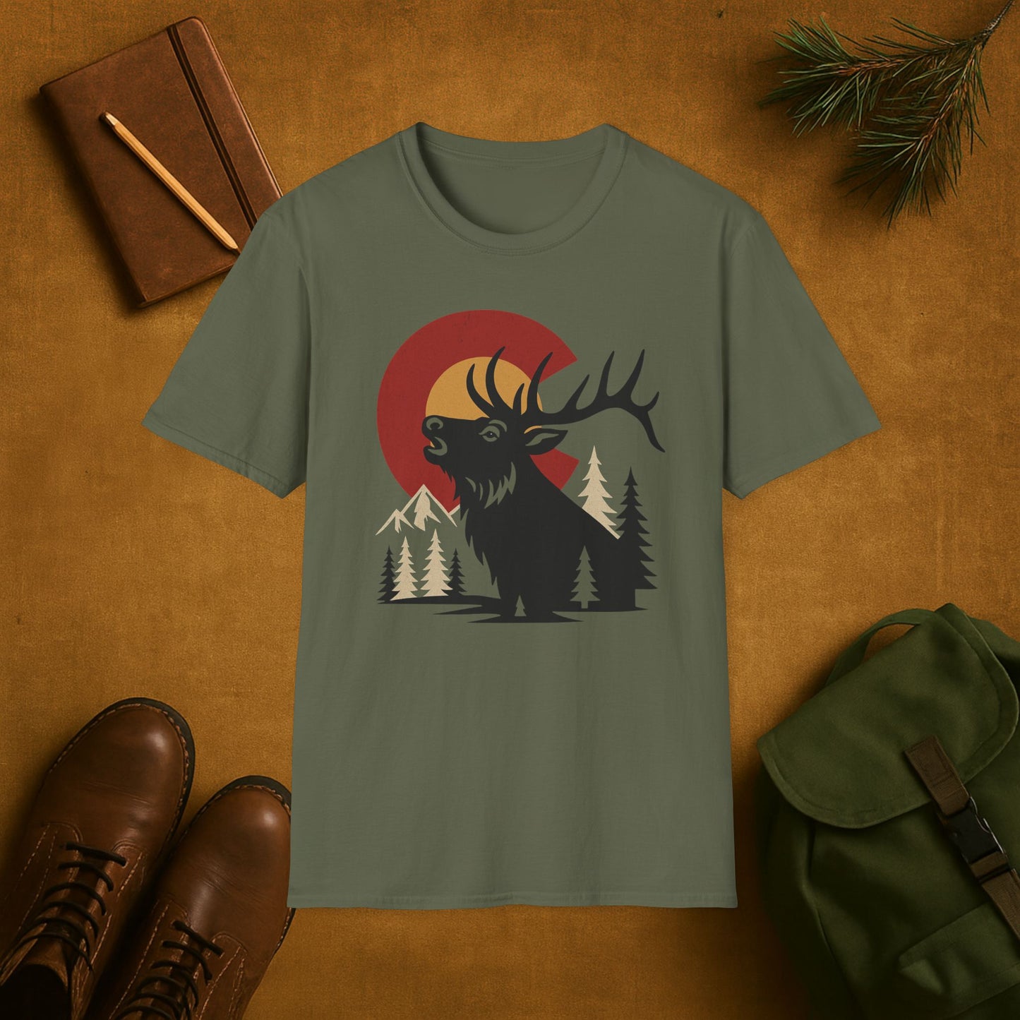 Colorado Wilderness Elk T-shirt
