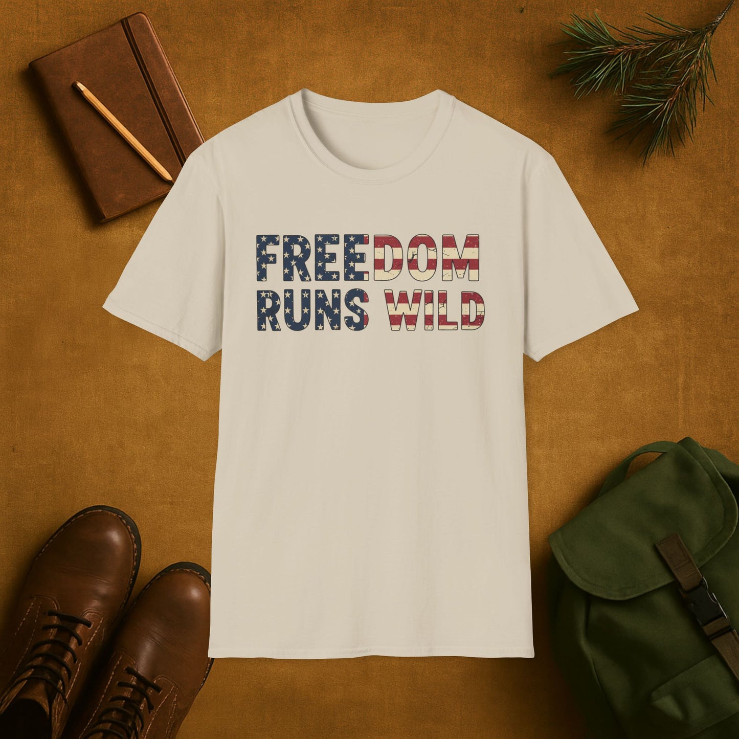 Freedom Runs Wild T-Shirt