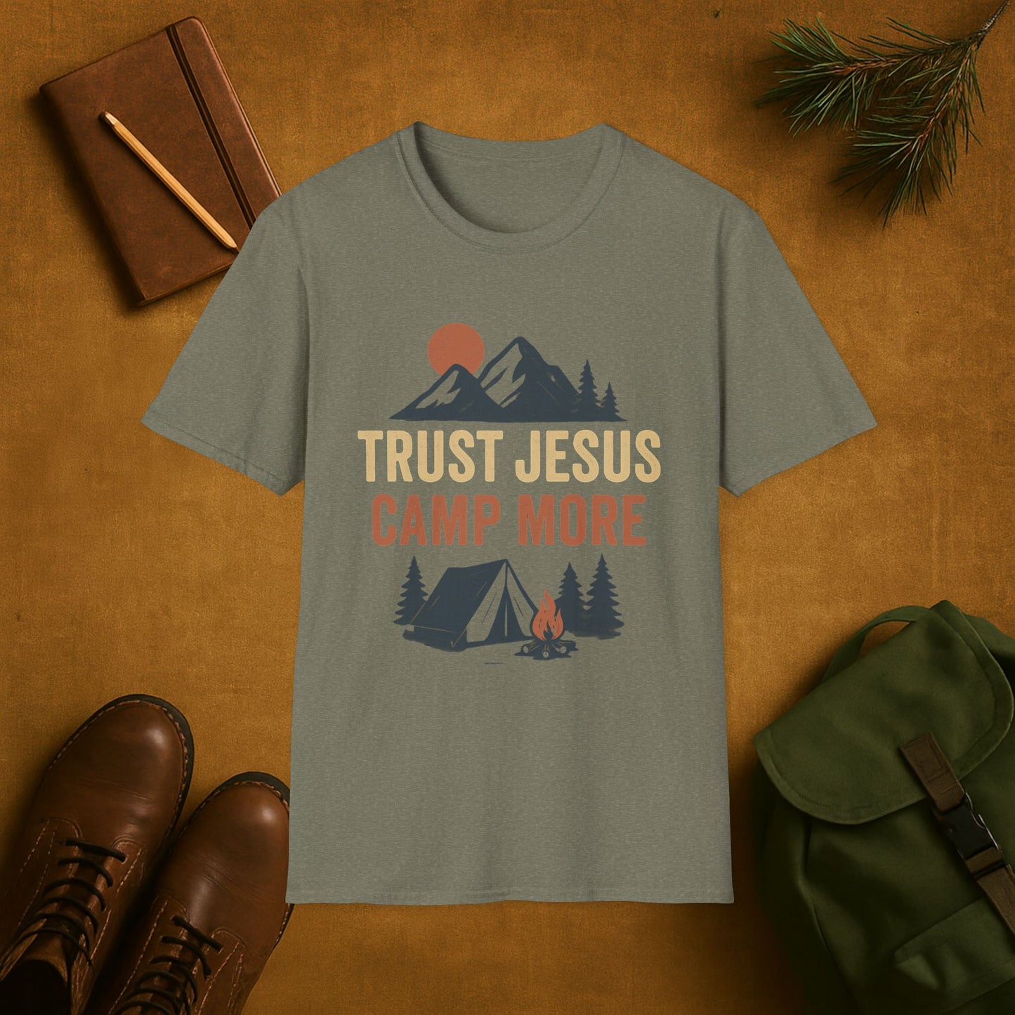 Trust Jesus Camp More T-Shirt