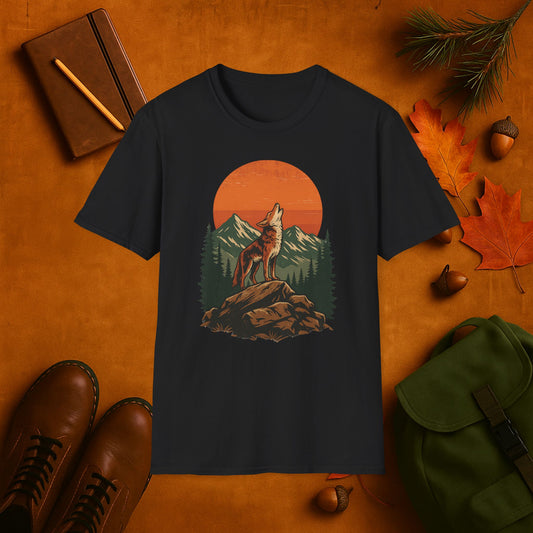 Coyote Harvest Moon T-Shirt