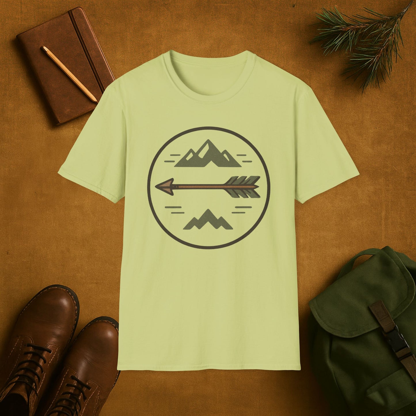 Arrow and Mountain Adventure T-Shirt
