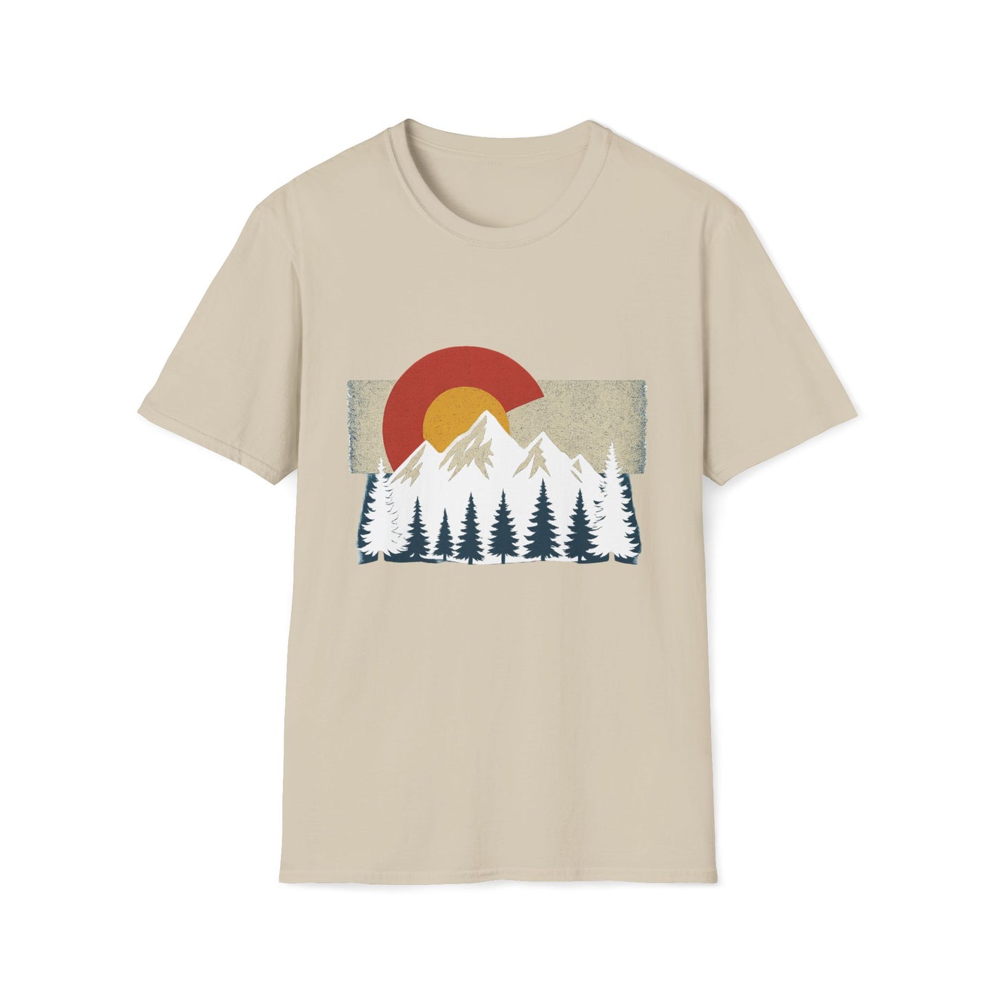 Colorado Flag Mountain T-Shirt