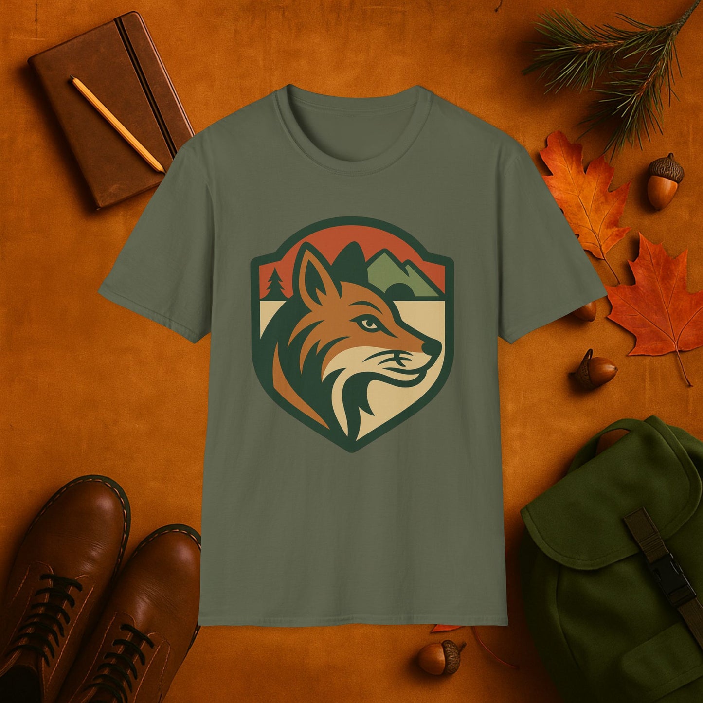 Fox Fall Badge T-Shirt