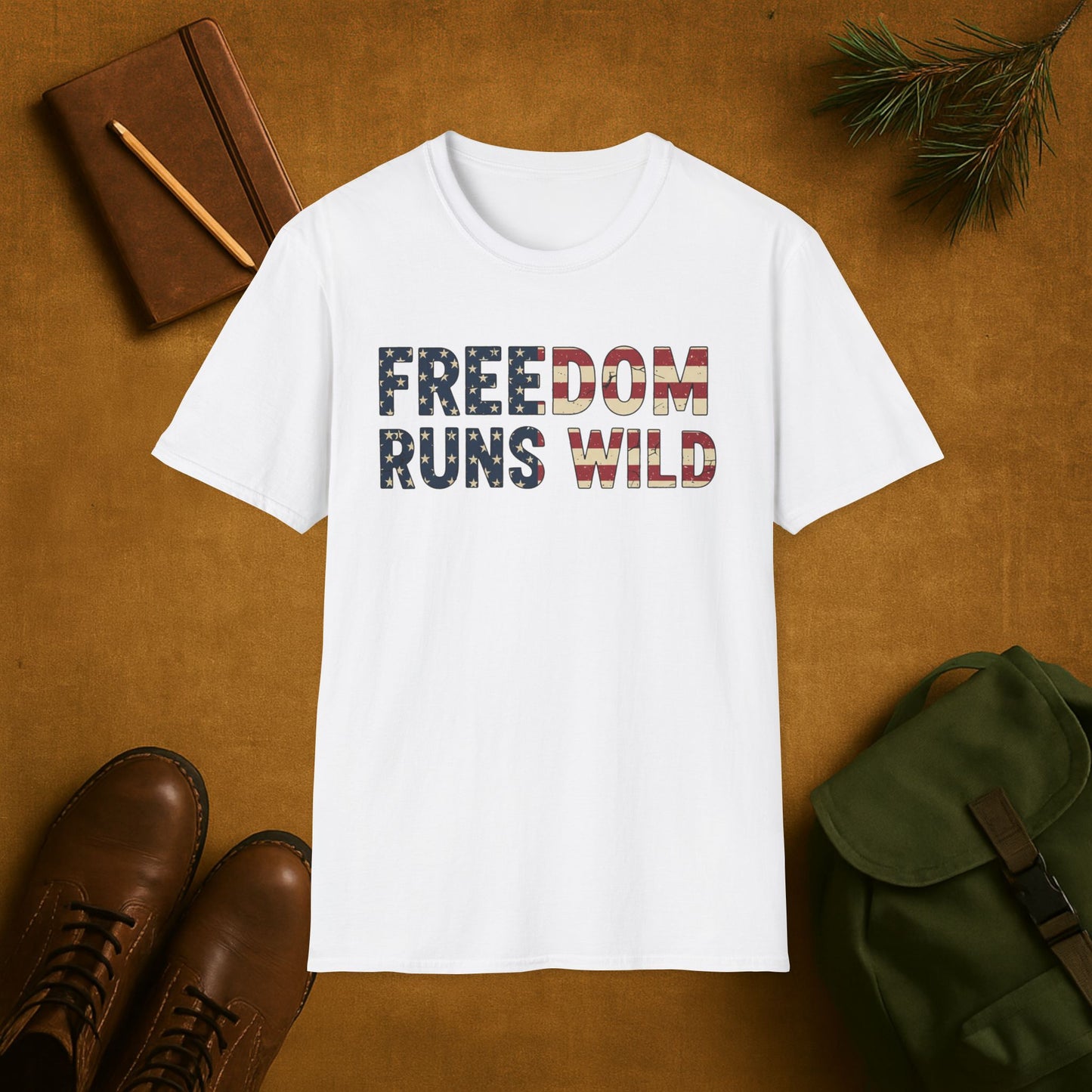 Freedom Runs Wild T-Shirt
