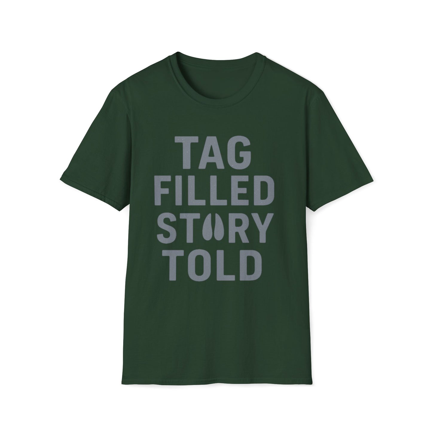 Tag Filled Story Told T-Shirt