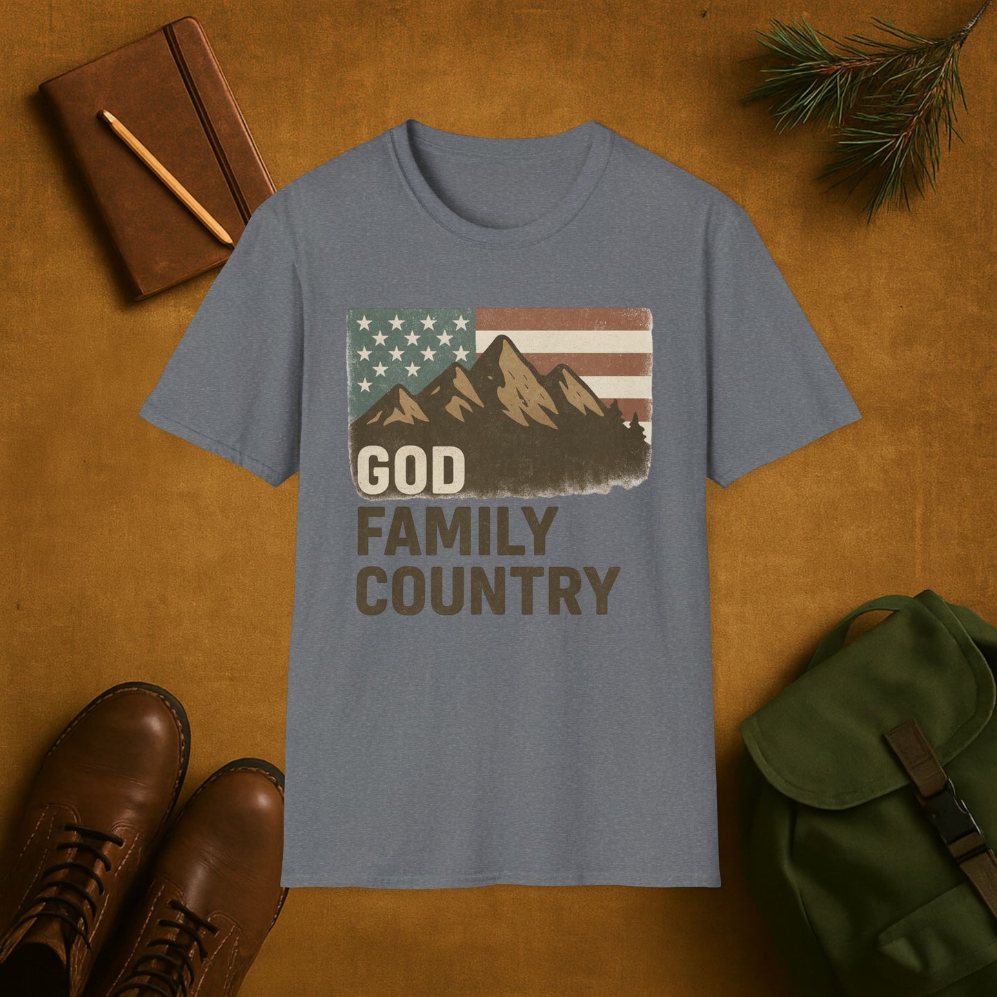 God Family Country T-Shirt