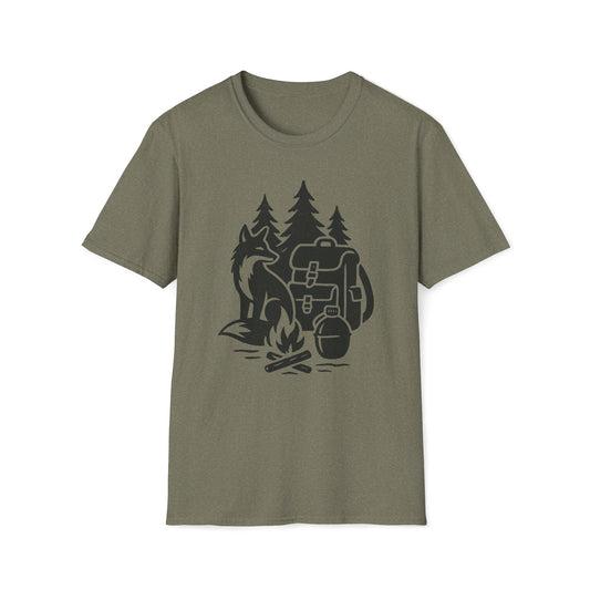 Fox Campfire Survival Adventure T-Shirt
