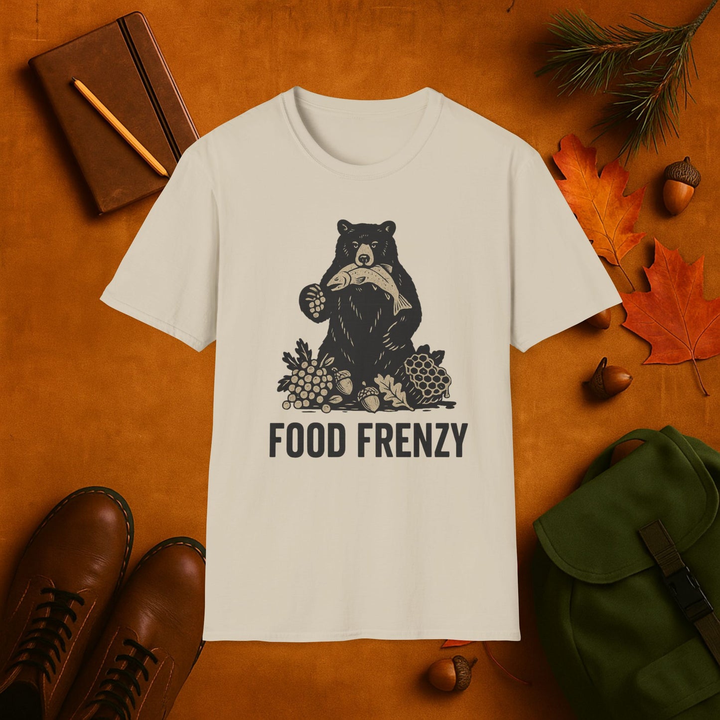 Food Frenzy Bear T-Shirt