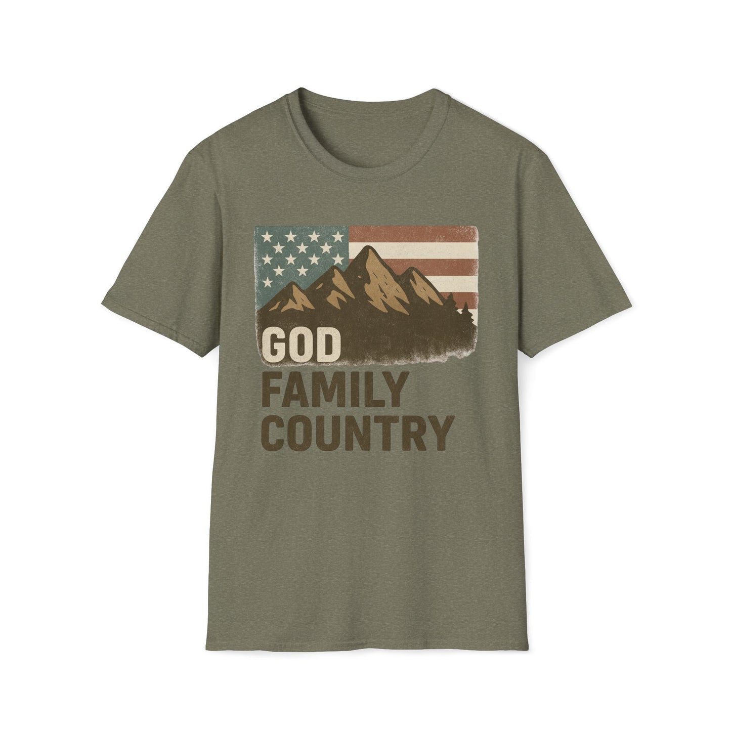 God Family Country T-Shirt